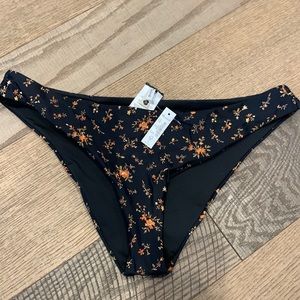NWT Madewell Floral Bikini Bottoms